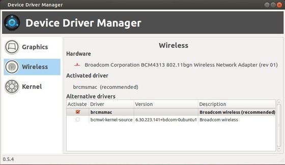 Device Driver Manager Ubuntu