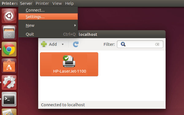 Install Print Server On Ubuntu Software