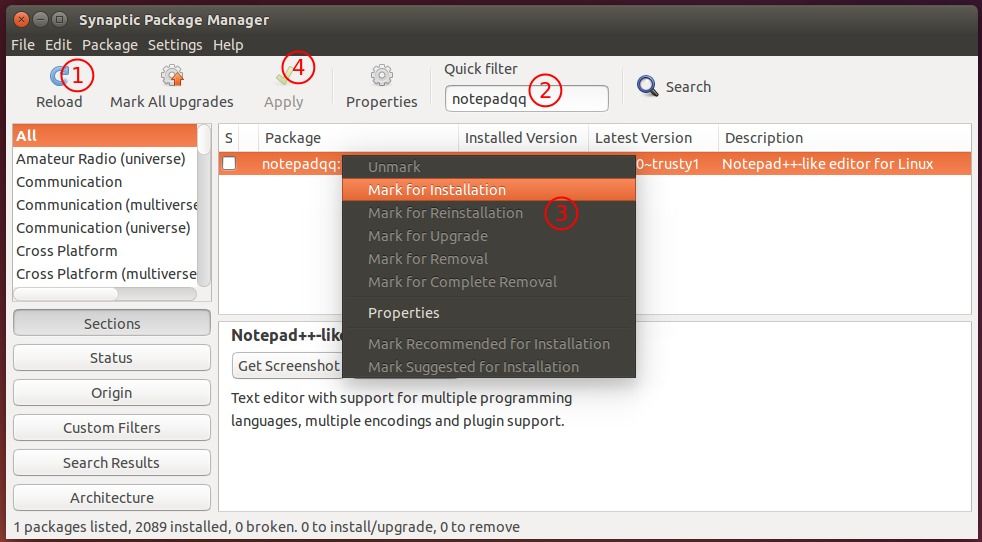 How To Install Notepad In Ubuntu badoffshore