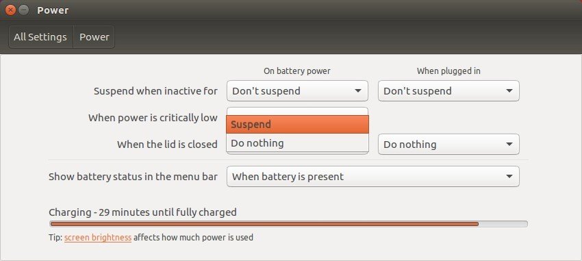 Ubuntu resume from hibernation