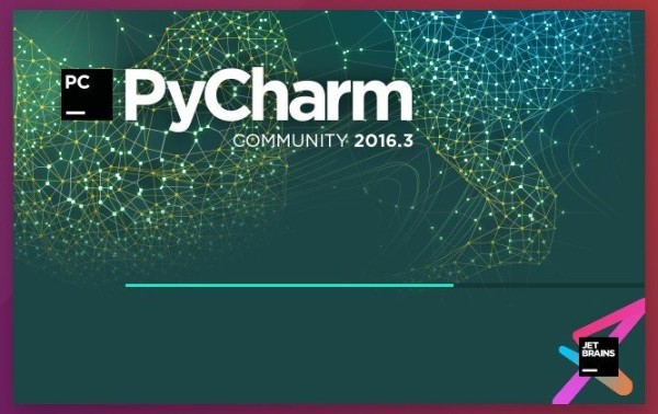 PyCharm 2016.3 splash