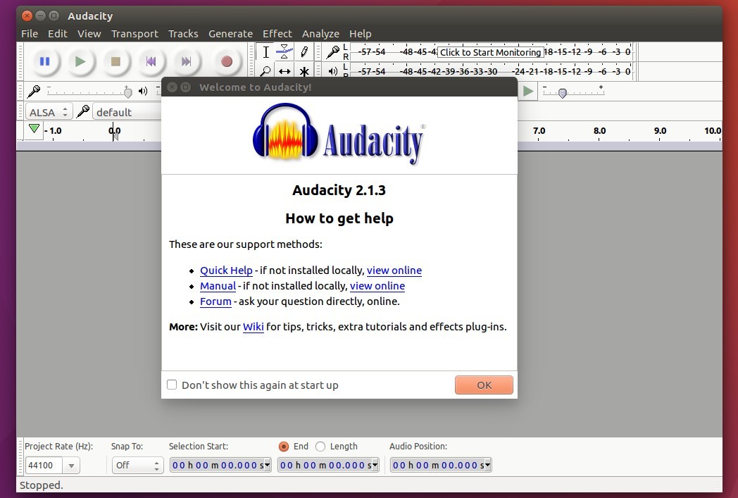 audacity per ubuntu