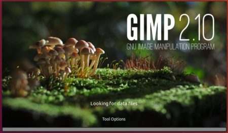 GIMP 2.10 Splash