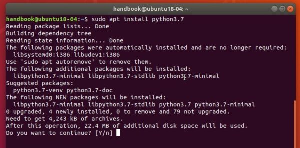 how-to-install-python-3-7-2-in-ubuntu-18-04-18-10-ubuntuhandbook