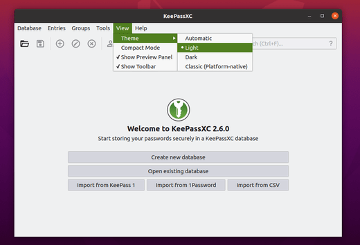 KeePassXC 2.6.2