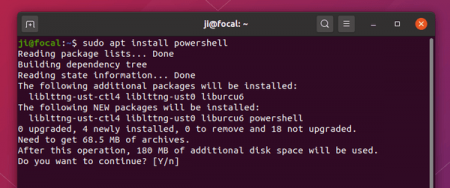 How to Install PowerShell 7.1.0 via Apt Repository in Ubuntu 20.04, 18.