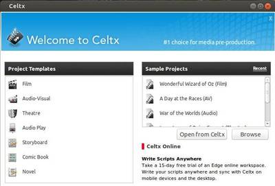 how to download celtx file