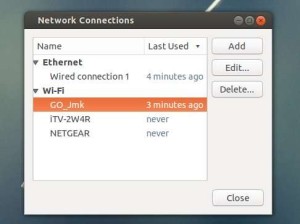 choose network connection