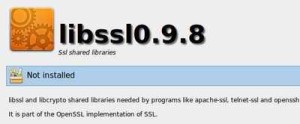 install ssl shared libraries