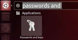 passwords and keys