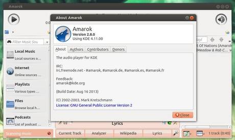 Amarok 2.8.0