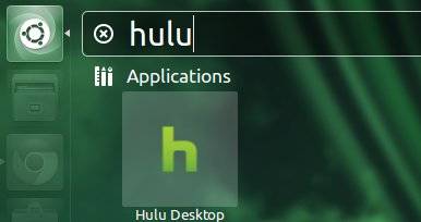 hulu desktop in uninty