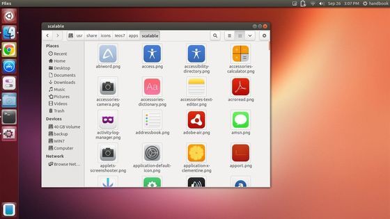 ios 7 style icons ubuntu