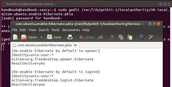 How To Enable Hibernation In Ubuntu 14 04 Ubuntuhandbook