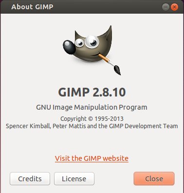 Install Gimp 2.8.10 Ubuntu