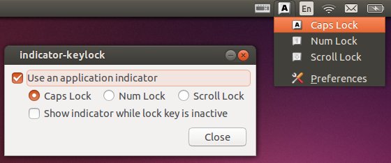 lock key indicator
