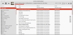 Xnoise Music Player in Ubuntu