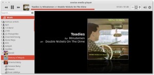 Xnoise Music Player in Ubuntu
