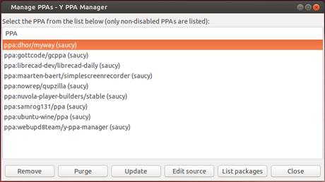 Manage Launchpad PPAs Ubuntu