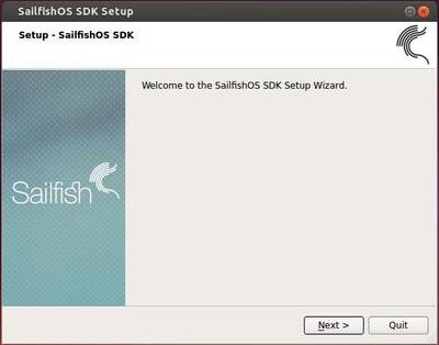 Sailfish OS SDK install wizard