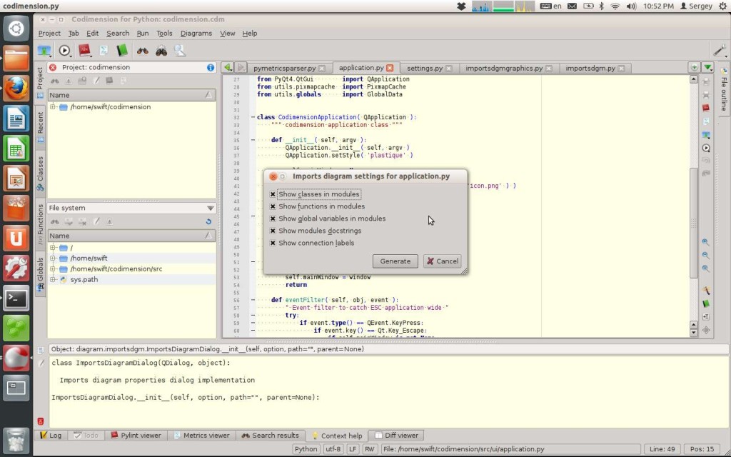 Install Codimension – Open Source Python IDE via PPA in Ubuntu ...