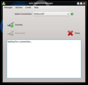 gui to connect to Cisco VPN