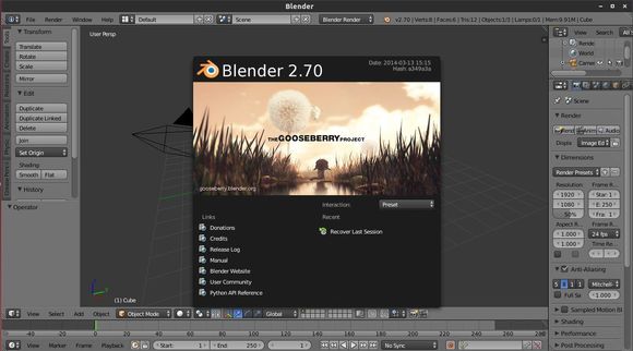 instal Blender 3D 3.6.5 free