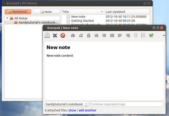 evernote ubuntu