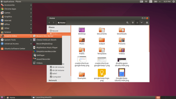gnome classic ubuntu 14.04