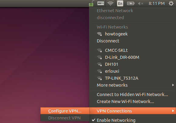 Не удалось импортировать соединение vpn ubuntu