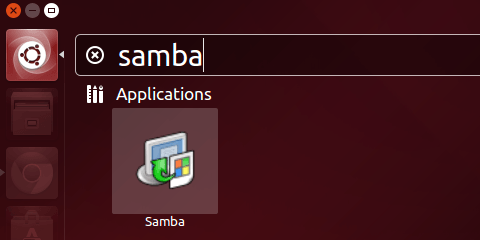 samba graphical configuration tool