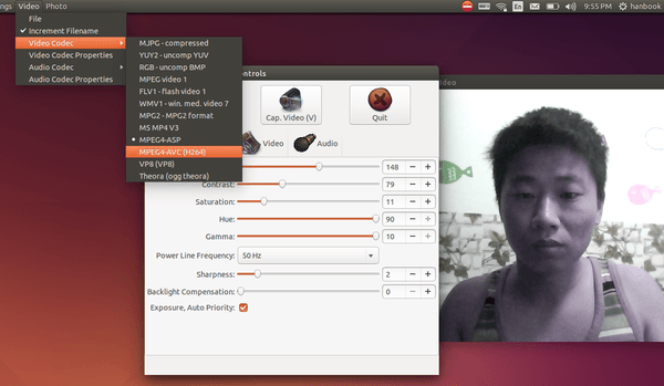 Guvcview Ubuntu 14.04