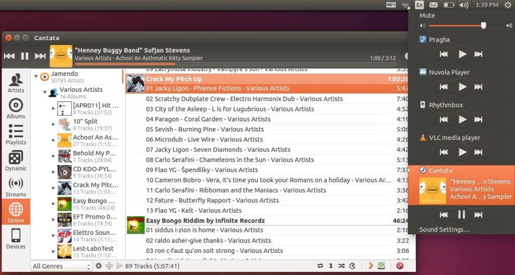 Cantata MPD 1.4 ubuntu 14.04