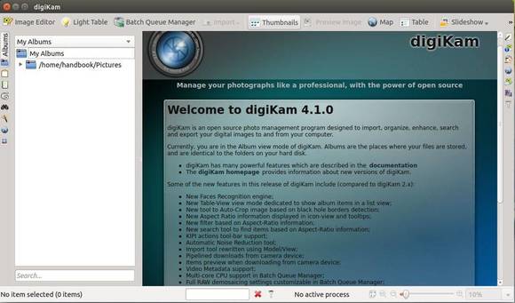 digiKam 4.1.0 Ubuntu 14.04