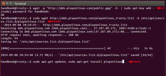 Install the latest PlayOnLinux in Ubuntu
