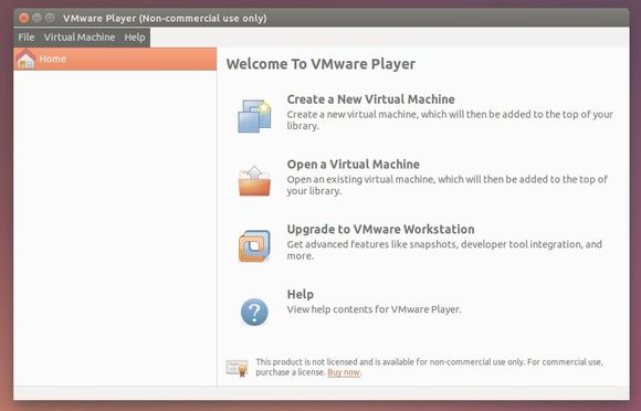 ubuntu install vmware player