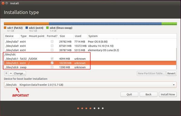 How to Install Real Ubuntu System on USB Flash Drive UbuntuHandbook