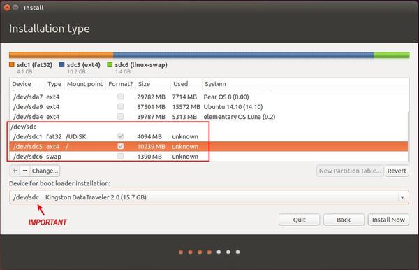 ubuntu help gparted live usb