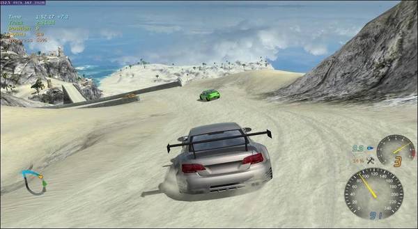 Stunt rally online game