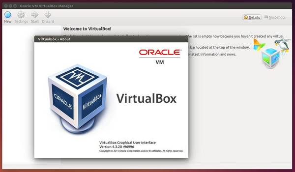 Virtualbox 4.3 in Ubuntu 14.10