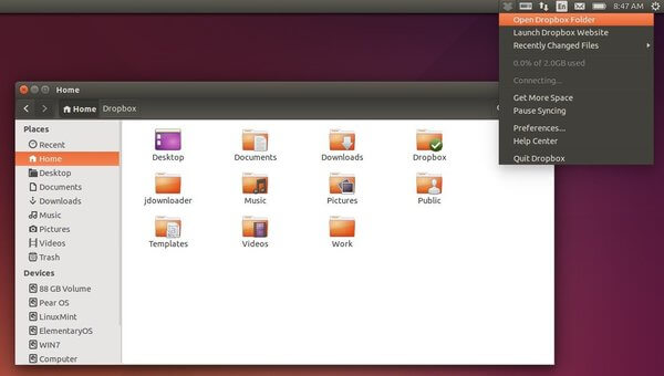 Как установить dropbox на ubuntu