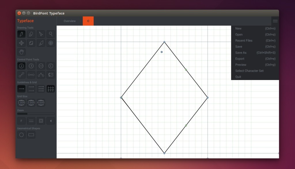 Download Install The Free Font Creator & Editor 'Birdfont' 2.0 in Ubuntu | UbuntuHandbook