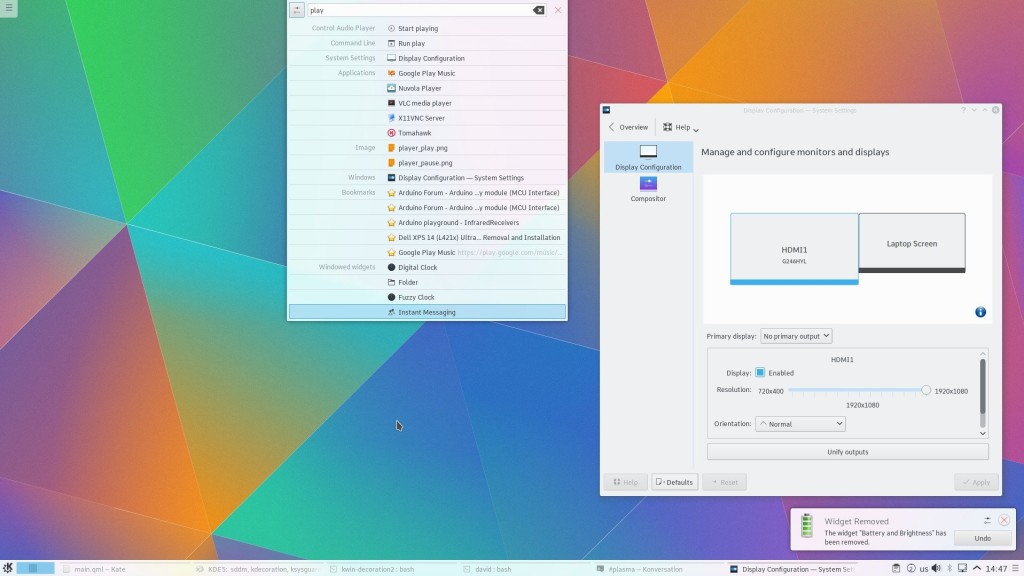 KDE Plasma 5.2