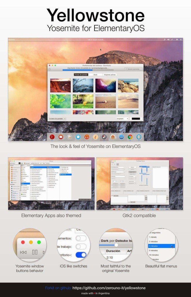 yosemite theme for elementary os