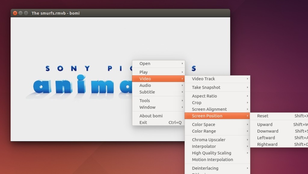 Bomi player in Ubuntu