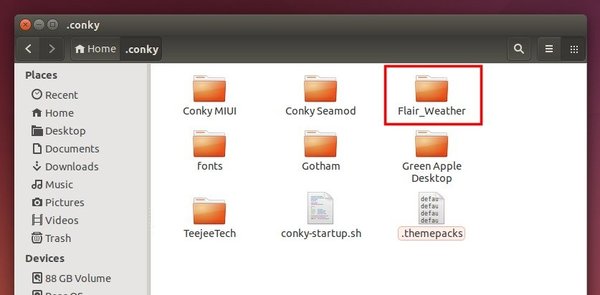 Conky Folder