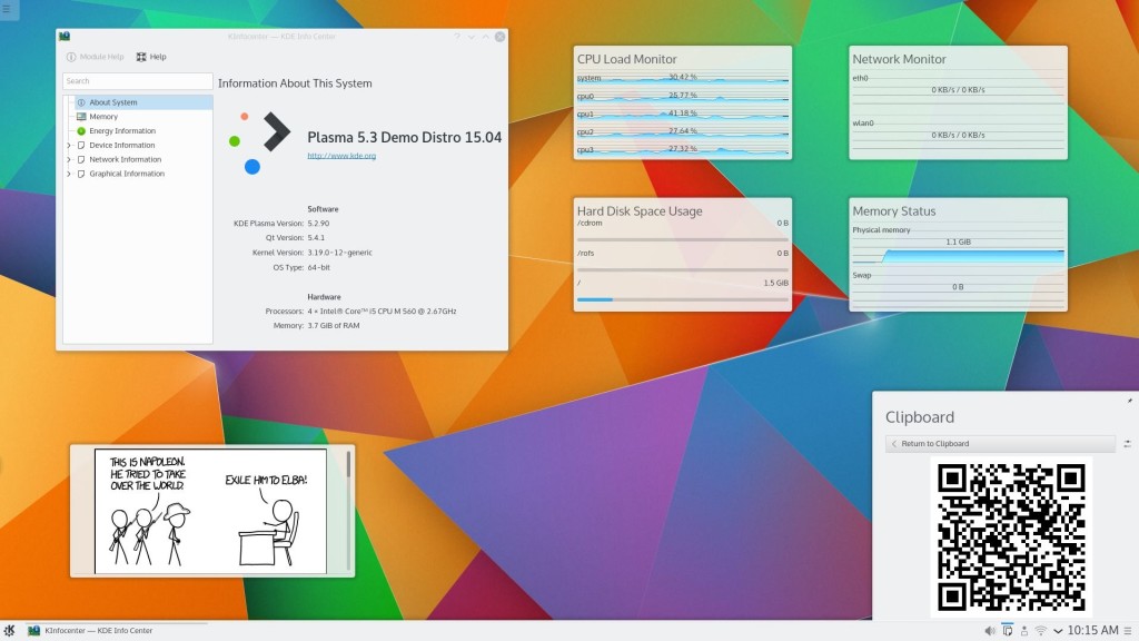 Plasma Desktop 5.3