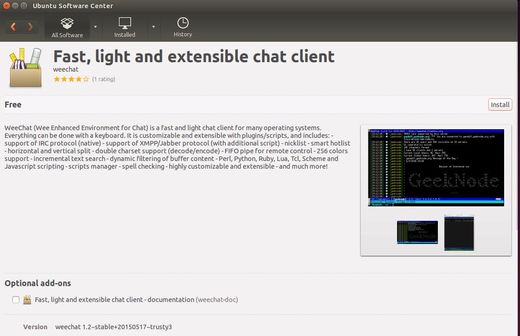 install-weechat-software-center-520