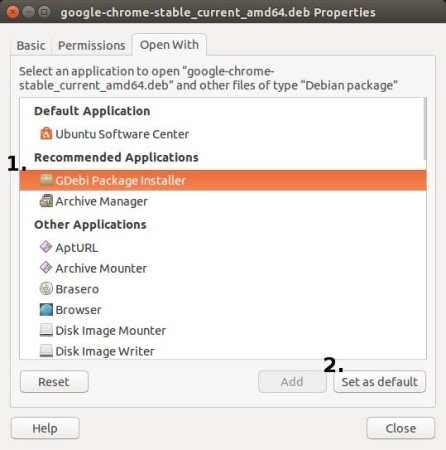 set-gdebi-default