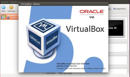 virtualbox 5.0 in Ubuntu 14.04